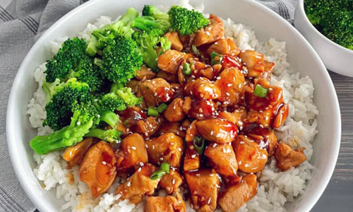 Teriyaki Rice Plate
